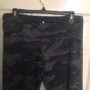 Camo black and Grey leggings